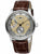 Zeppelin Herrenuhr 8590-5 mit beigem Zifferblatt, braunem Lederband und Automatik