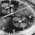Zeppelin Herrenarmbanduhr mit schwarzem Chronographenzifferblatt und Hilfszifferblättern