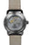 Herrenuhr Zeppelin Atlantic, Rückseite mit grauem Uhrwerk und beigem Lederarmband