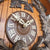 Rombach & Haas TRADITION 3460-N Horloge Murale Bois (foncé) • Mouvement Mécanique 8 Jours • Horloge Hibou Sculptée à la Main