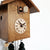 Rombach & Haas LIFE SK34-10 Horloge Murale Brun Foncé • Mouvement Mécanique 8 Jours • Véritable Coucou de la Forêt-Noire