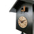 Rombach & Haas LIFE SK34-2 Horloge Murale Noire • Mouvement Mécanique 8 Jours • Authentique Coucou de la Forêt-Noire