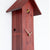 Rombach & Haas Classic SLM3-3 Horloge Murale Rouge • Mouvement Mécanique 8 Jours • Coucou Sculpté à la Main