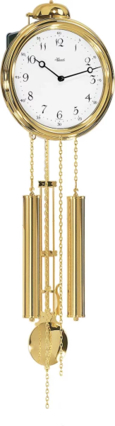 Horloge à pendule laiton coup sur cloche - Hermle Modèle: 60991-000261