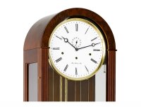 Horloge de parquet noyer avec loupe de bois - Hermle Modèle: 01087-030461