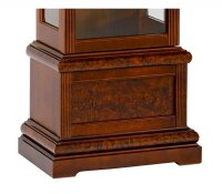 Horloge de parquet noyer avec loupe de bois - Hermle Modèle: 01087-030461