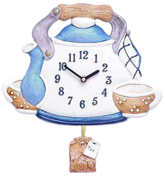 Horloge de cuisine à pendule « théière » - Terrastudio Modèle: 00.2903.p0