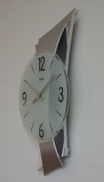 Horloge murale moderne 23 x 43 x 6 cm - AMS Modèle: 9398