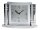 Horloge de table radio-pilotée moderne 18 x 12 x 8 cm - AMS Modèle: 5130