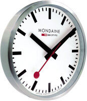 Horloge murale classique - Série: Mondaine Wanduhren - Mondaine Modèle: A990.CLOCK.16SBB