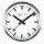 Horloge murale classique - Série: Mondaine Wanduhren - Mondaine Modèle: A990.CLOCK.16SBB
