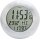 Horloge murale radio-pilotée boîtier plastique salle de bain 17 cm - AMS Modèle: 5929