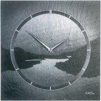 Horloge murale classique 30 cm x 30 cm x 4 cm - AMS...