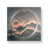 Horloge murale classique 30 cm x 30 cm x 4 cm - AMS...