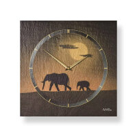 Horloge murale classique 30 cm x 30 cm x 4 cm - AMS...