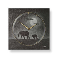 Horloge murale classique 30 cm x 30 cm x 4 cm - AMS...
