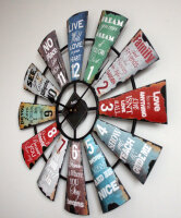 Horloge murale moderne XXL 70 cm - AMS Modèle: 9531