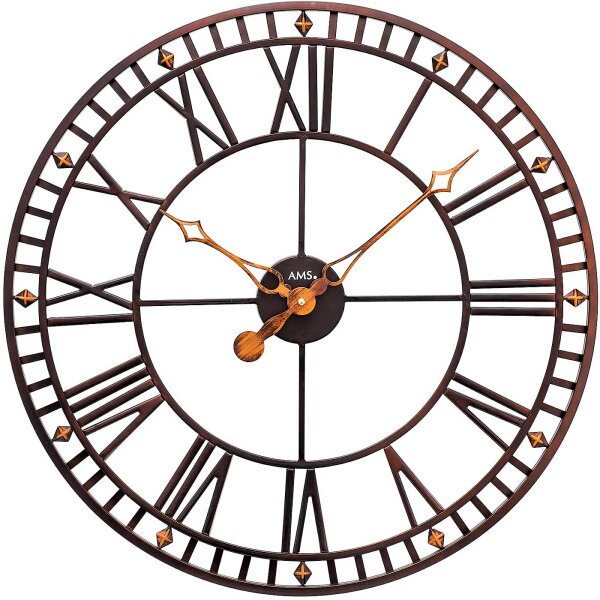 Horloge murale moderne XXL 60 cm - AMS Modèle: 9537