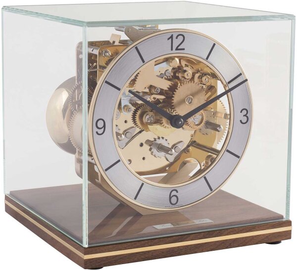 Horloge de table noyer 4/4 Westminster - Hermle Modèle: 23052-030340