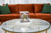 Horloge de table noyer 4/4 Westminster - Hermle Modèle: 23052-030340