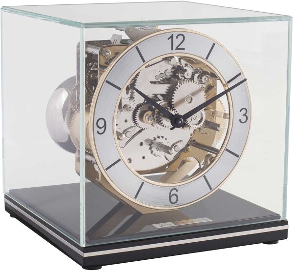 Horloge de table noire 4/4 Westminster - Hermle Modèle: 23052-740340