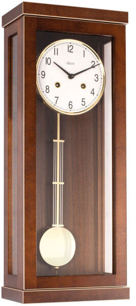 Horloge à pendule noyer sonnerie BimBam - Hermle Modèle: 70989-030141