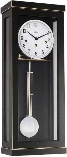 Horloge à pendule noire 4/4 Westminster - Hermle Modèle: 70989-740341