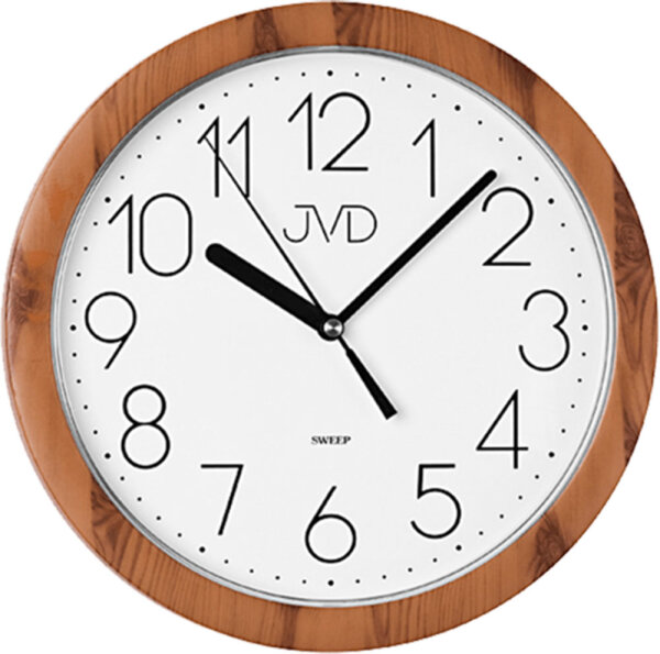 Horloge murale classique silencieuse de bureau - JVD Modèle: H612.19