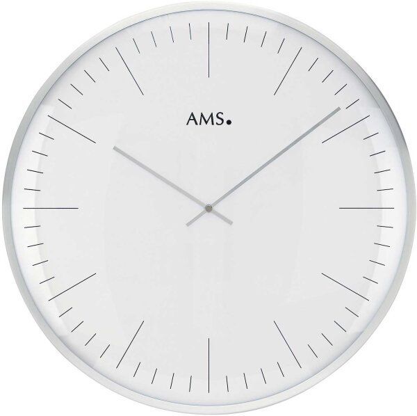 Horloge murale moderne diamètre du boîtier 40 cm - AMS Modèle: 9540