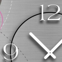 Horloge murale - Dixtime Modèle: 3D-0053