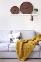 Horloge murale moderne - Nextime Modèle: 3095BR