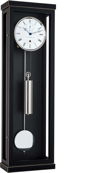 Horloge à pendule noire mouvement 31 jours - Hermle Modèle: 70996-740761