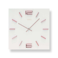 Horloge murale moderne 34 cm x 34 cm x 4 cm - AMS...