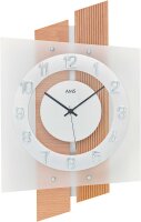 Horloge murale moderne 29 cm x 46 cm x 7 cm - AMS...