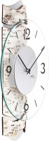 Horloge murale moderne 27 x 39 x 6 cm - AMS Modèle: 9624