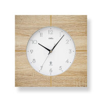 Horloge murale moderne 34 x 34 x 5 cm - AMS...