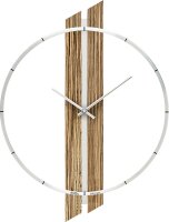 Horloge murale moderne anneau en aluminium 40 x 53 x 5 cm...