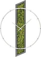 Horloge murale moderne anneau en aluminium 40 x 53 x 5 cm...
