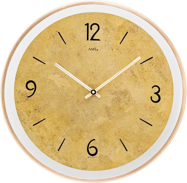 Horloge murale diamètre du boîtier 40 cm - AMS Modèle: 9627