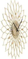 Horloge murale moderne diamètre du boîtier 50 cm - AMS Modèle: 9609