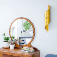 Horloge à pendule dorée mouvement quartz - Hermle Modèle: 70944-X62200