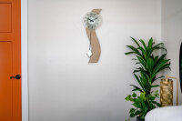 Horloge à pendule beige mouvement quartz - Hermle...