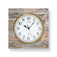 Horloge murale radio-pilotée classique 50 cm x 50...