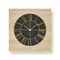 Horloge murale classique 50 cm x 50 cm x 5 cm - AMS...