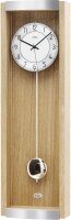Horloge à pendule radio-pilotée classique 21 x 71 x 9 cm - AMS Modèle: 5285