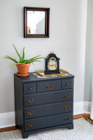 Horloge de table noire 4/4 Westminster - Hermle Modèle: 22864-740340