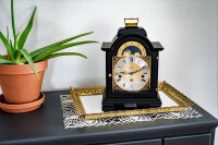 Horloge de table noire 4/4 Westminster - Hermle Modèle: 22864-740340