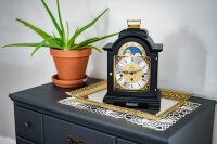Horloge de table noire 4/4 Westminster - Hermle Modèle: 22864-740340