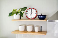 Horloge de gare radio-pilotée en acier inoxydable - Hermle Modèle: 30471-360870