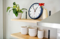 Horloge de gare quartz en acier inoxydable - Hermle Modèle: 30471-Q72100